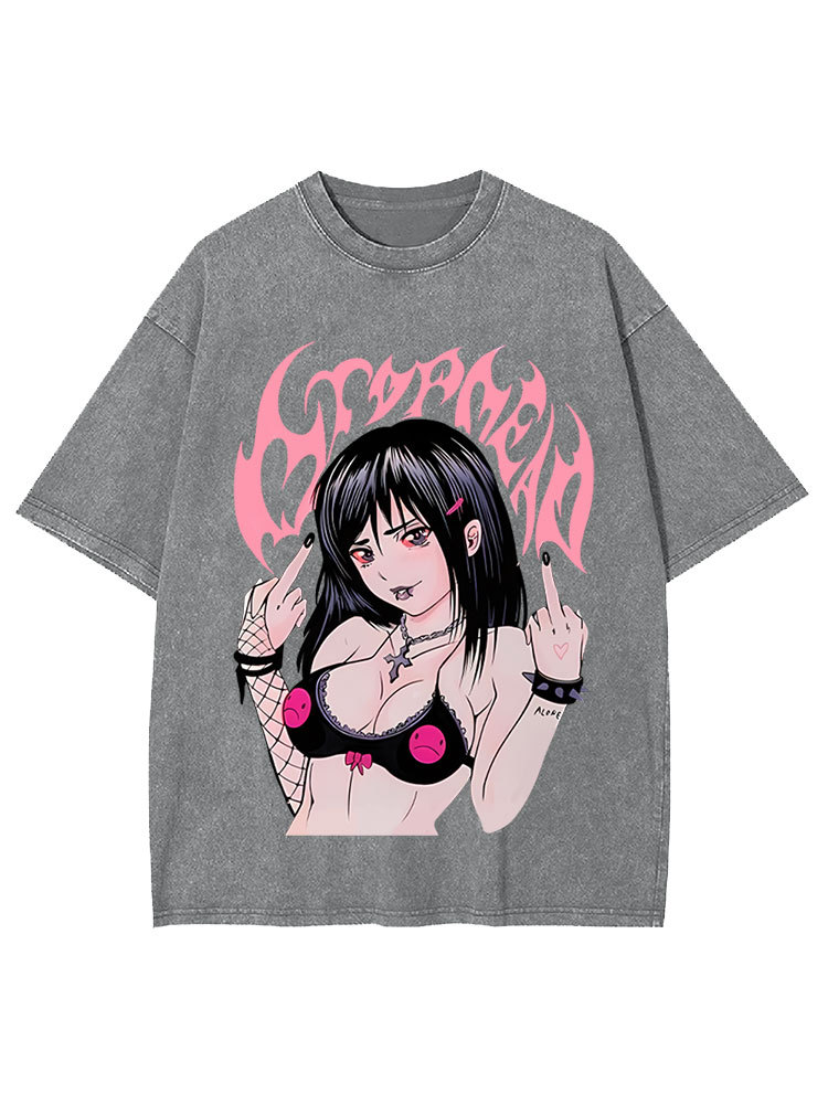 CyberDoll Rebellion Y2K Washed Tee