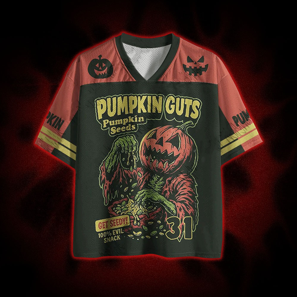 Pumpkin Guts Mesh Jersey
