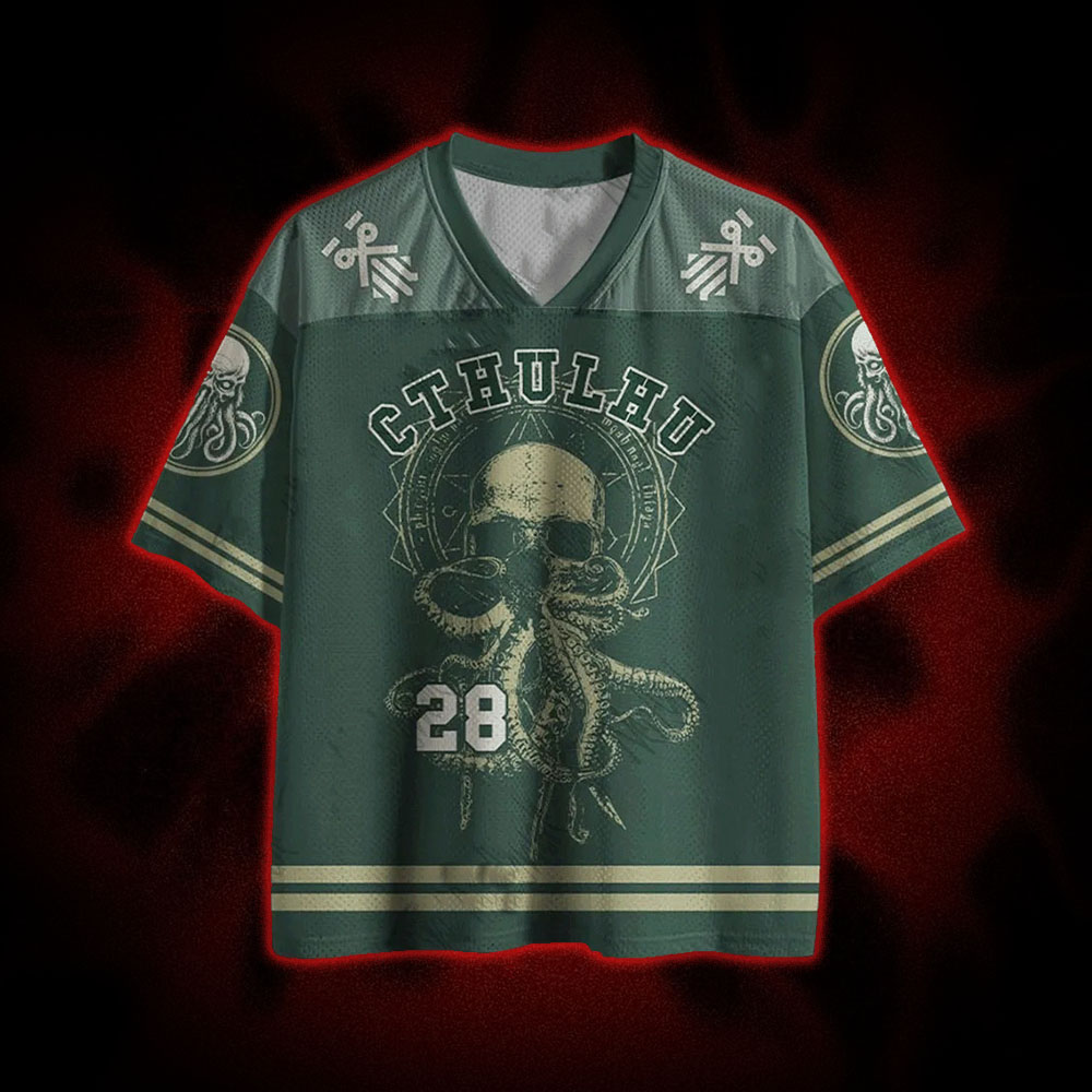 Cthulhu Vintage Mesh Jersey