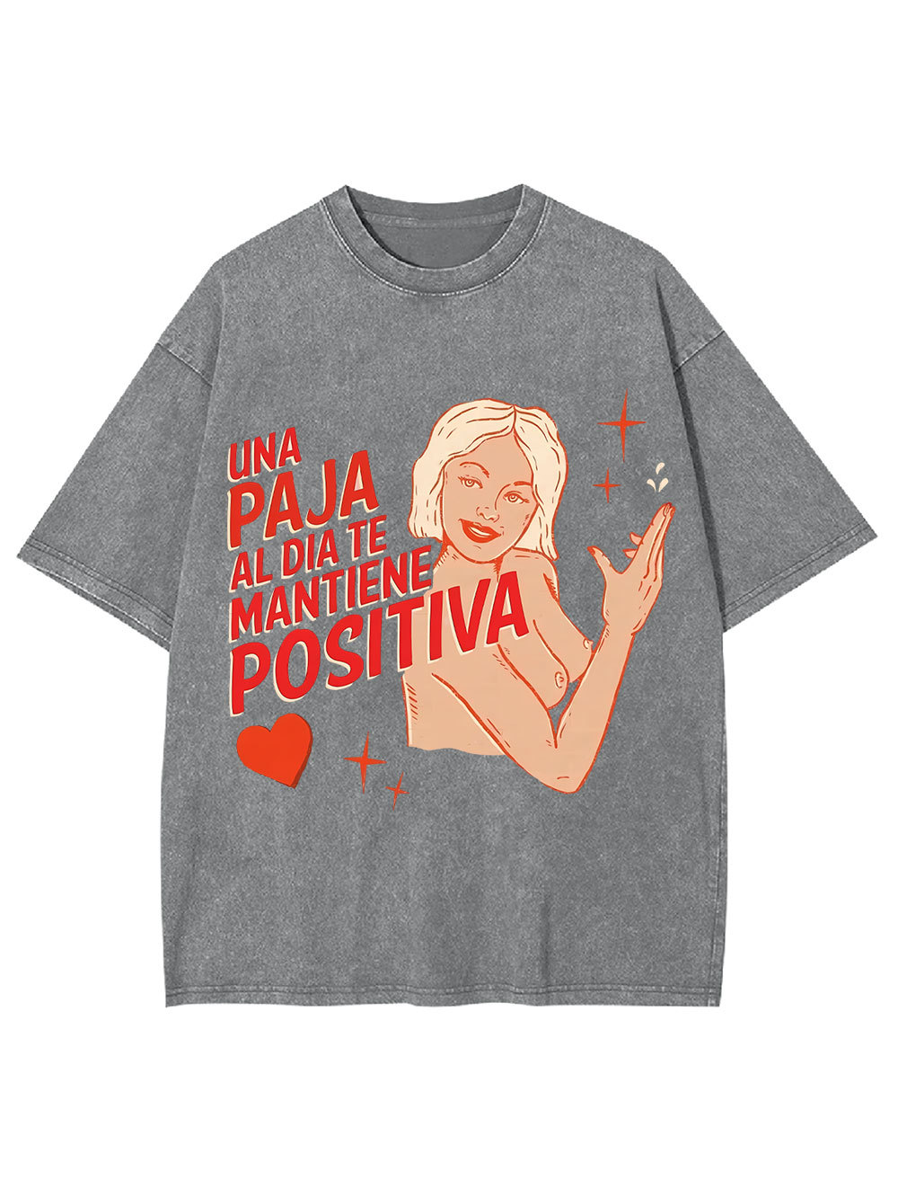 Daily Jerk, Daily Joy Y2K Washed Tee