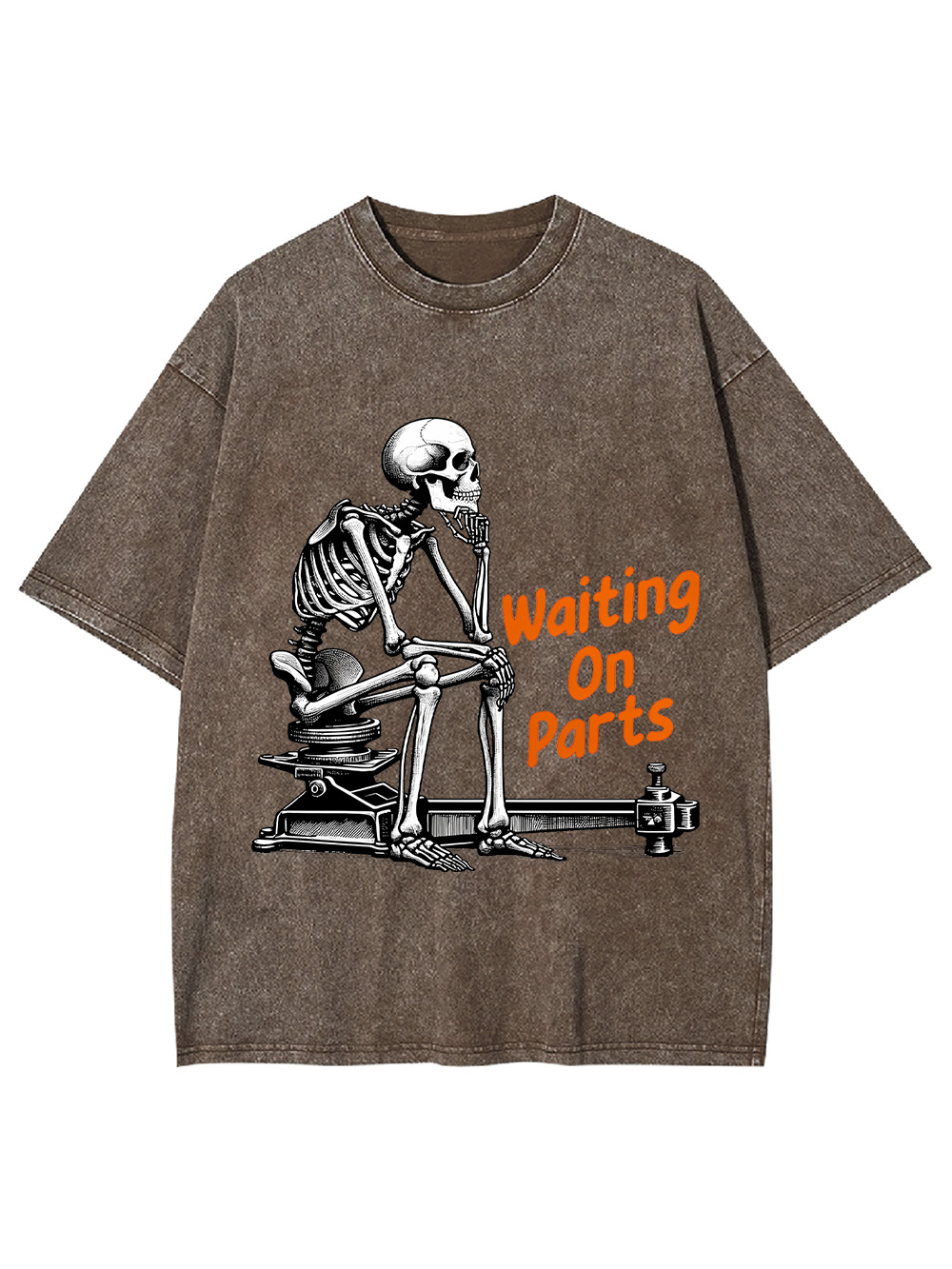 Waiting On Parts Washed Tshirt