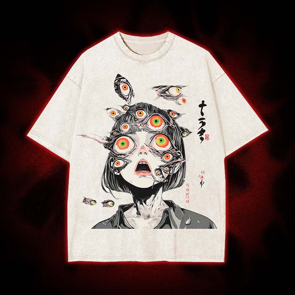 Multitude Of Gazes Washed Tshirt