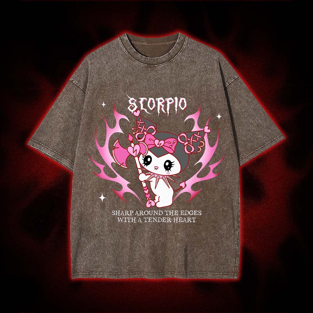 Sharp Edges, Soft Heart Washed Tshirt