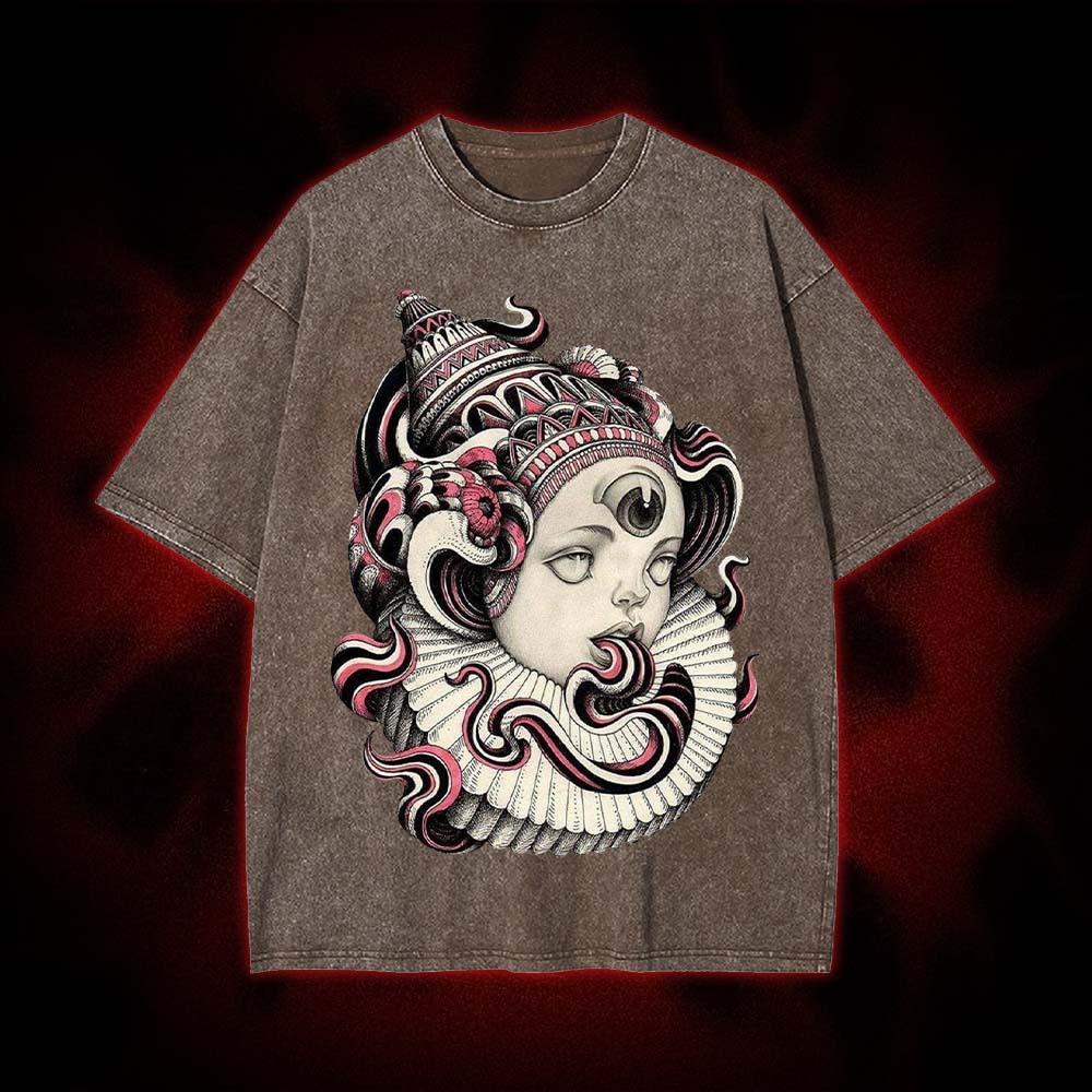 Third Eye Jester Washed Tshirt