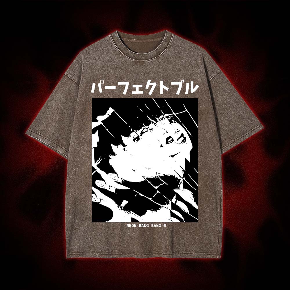 Fractured Reflections Washed Tee