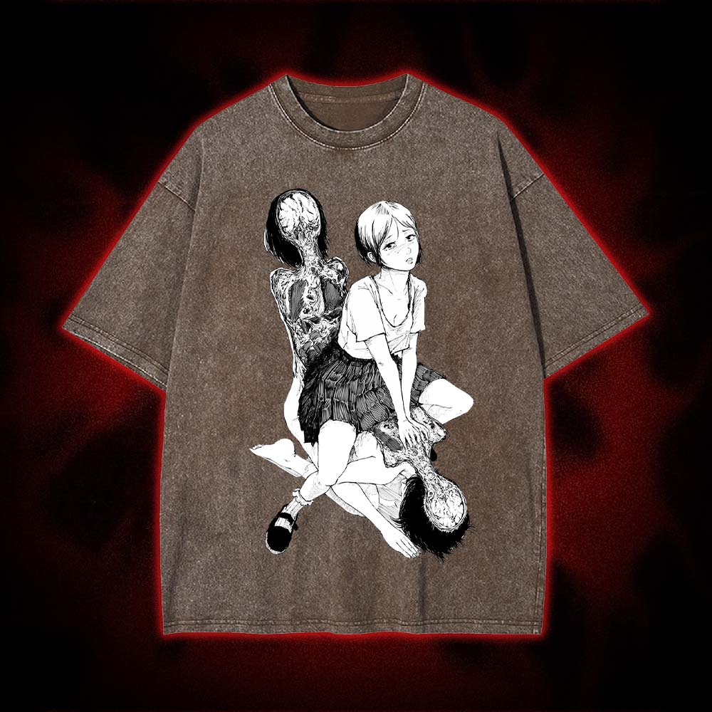 Flesh Blossom Washed Tshirt