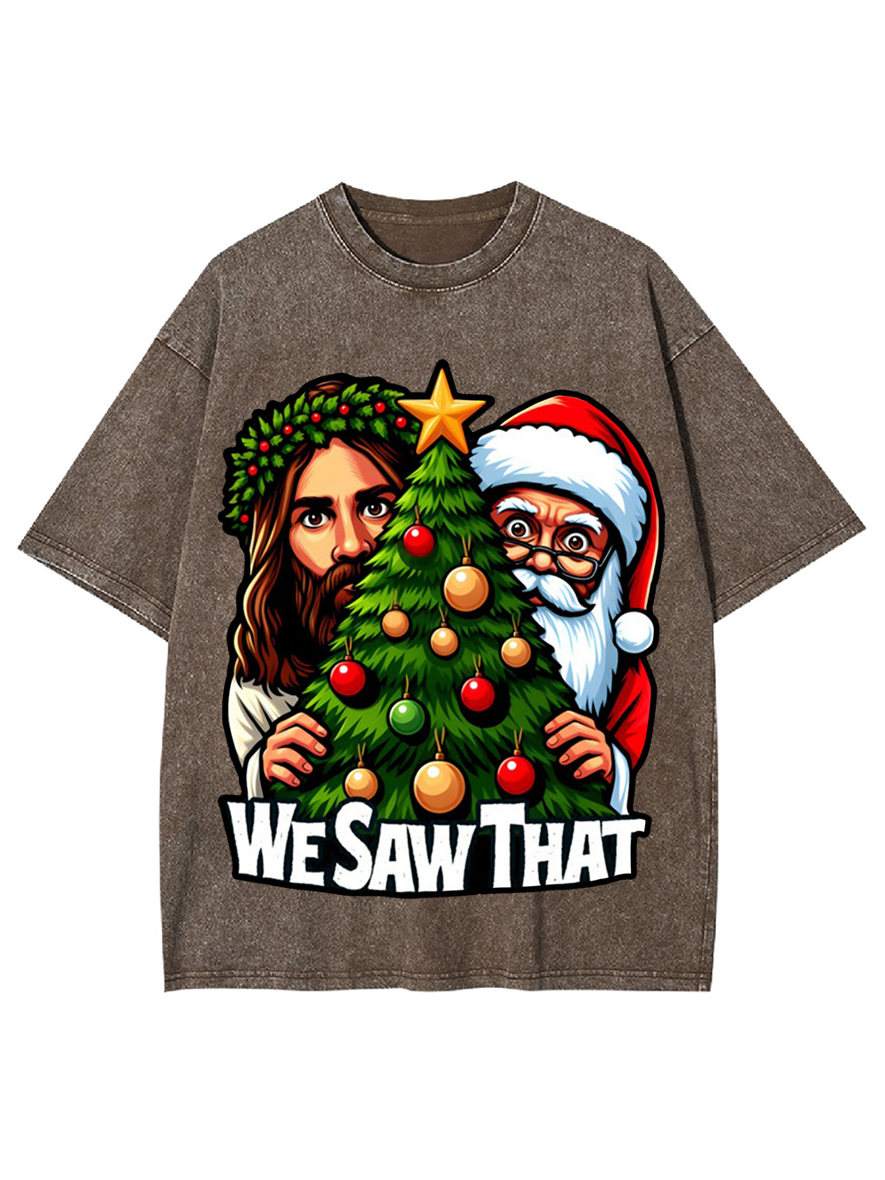 We Saw That Washed Tshirt