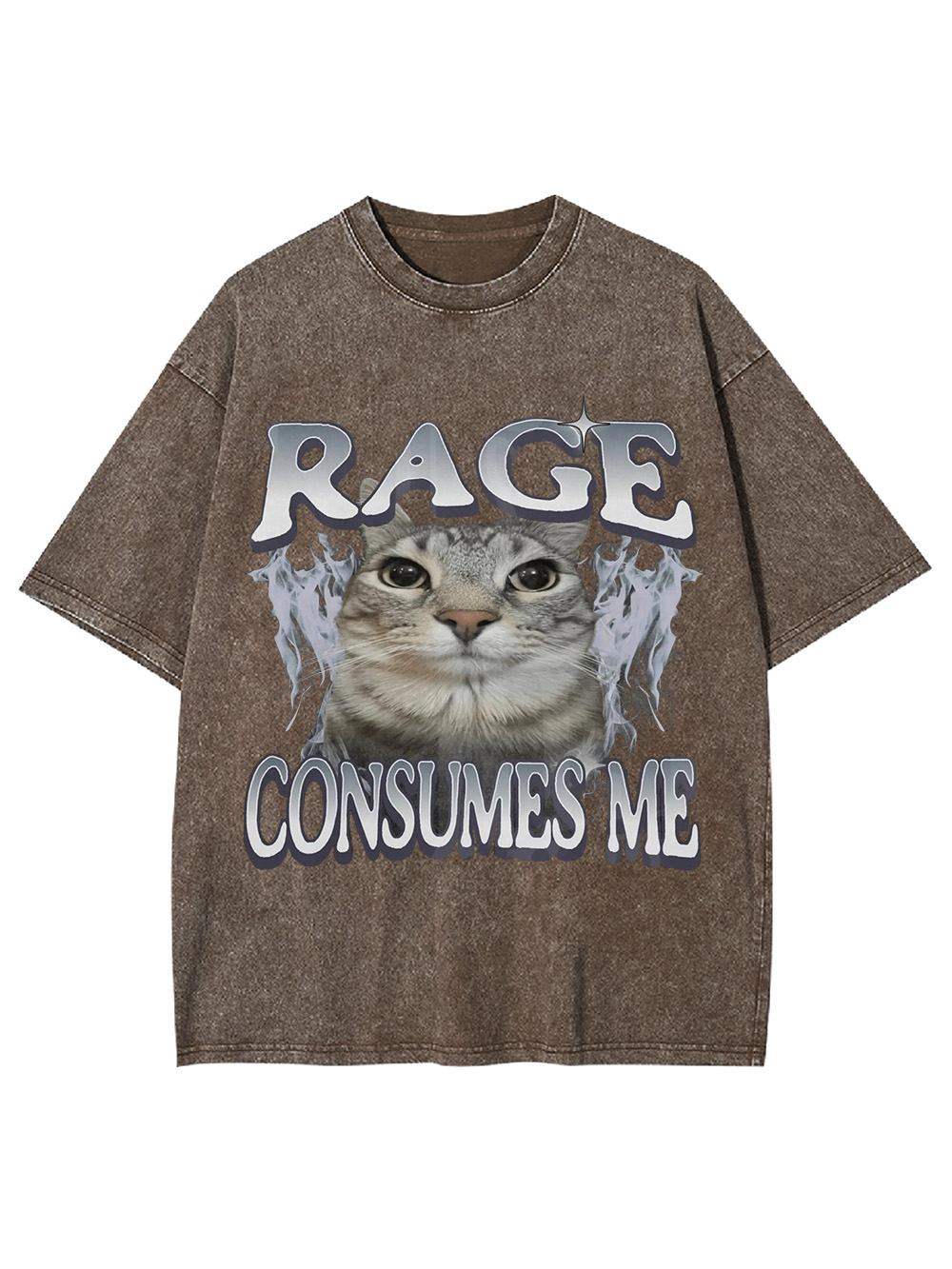 Rage Consumes Me Washed Tshirt