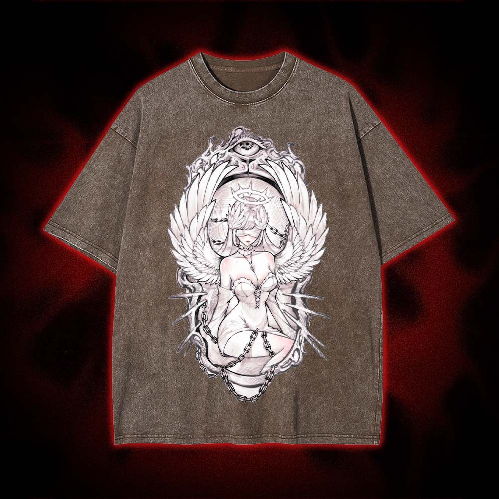 Fallen Seraph Washed Tshirt