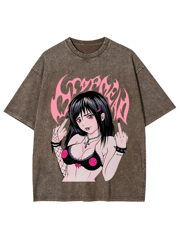 CyberDoll Rebellion Y2K Washed Tee