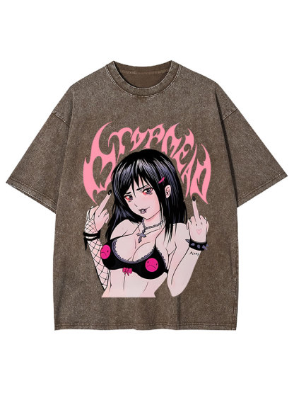 CyberDoll Rebellion Y2K Washed Tee