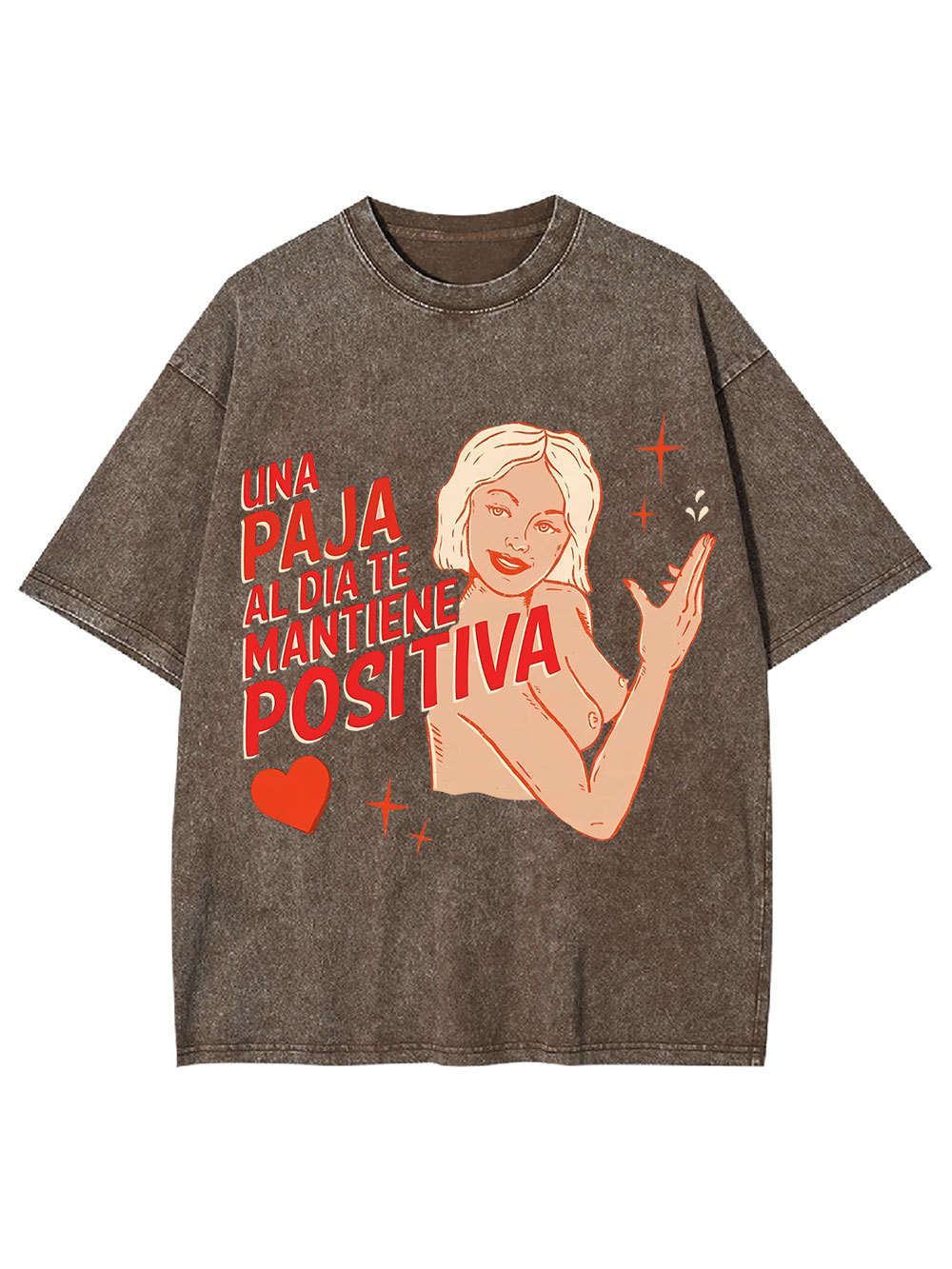 Daily Jerk, Daily Joy Y2K Washed Tee
