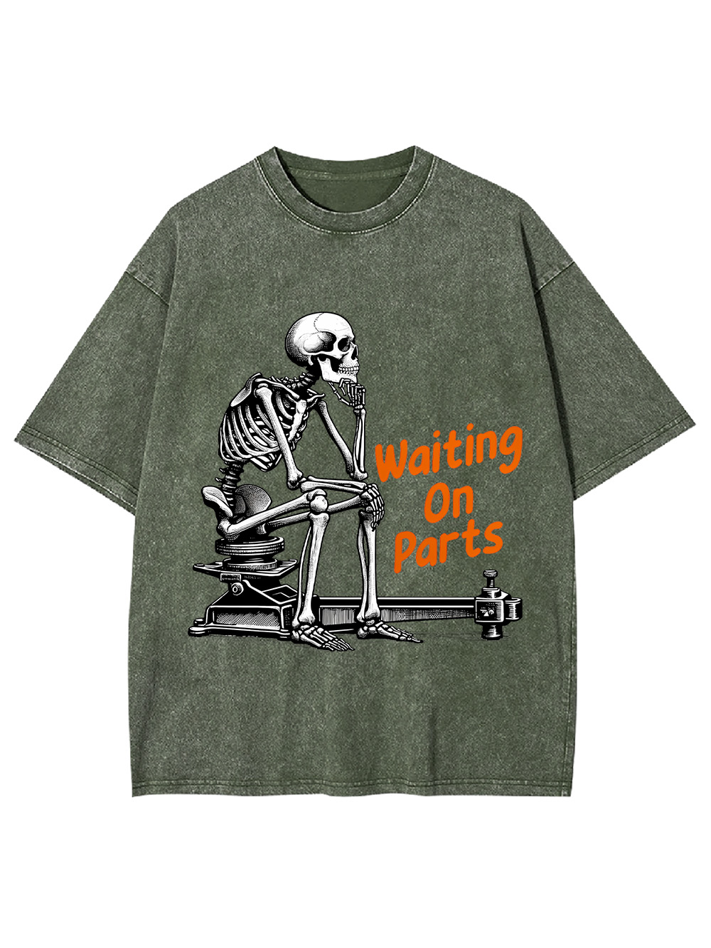 Waiting On Parts Washed Tshirt