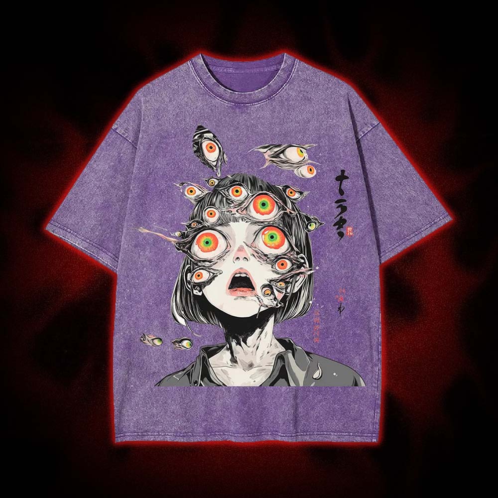 Multitude Of Gazes Washed Tshirt