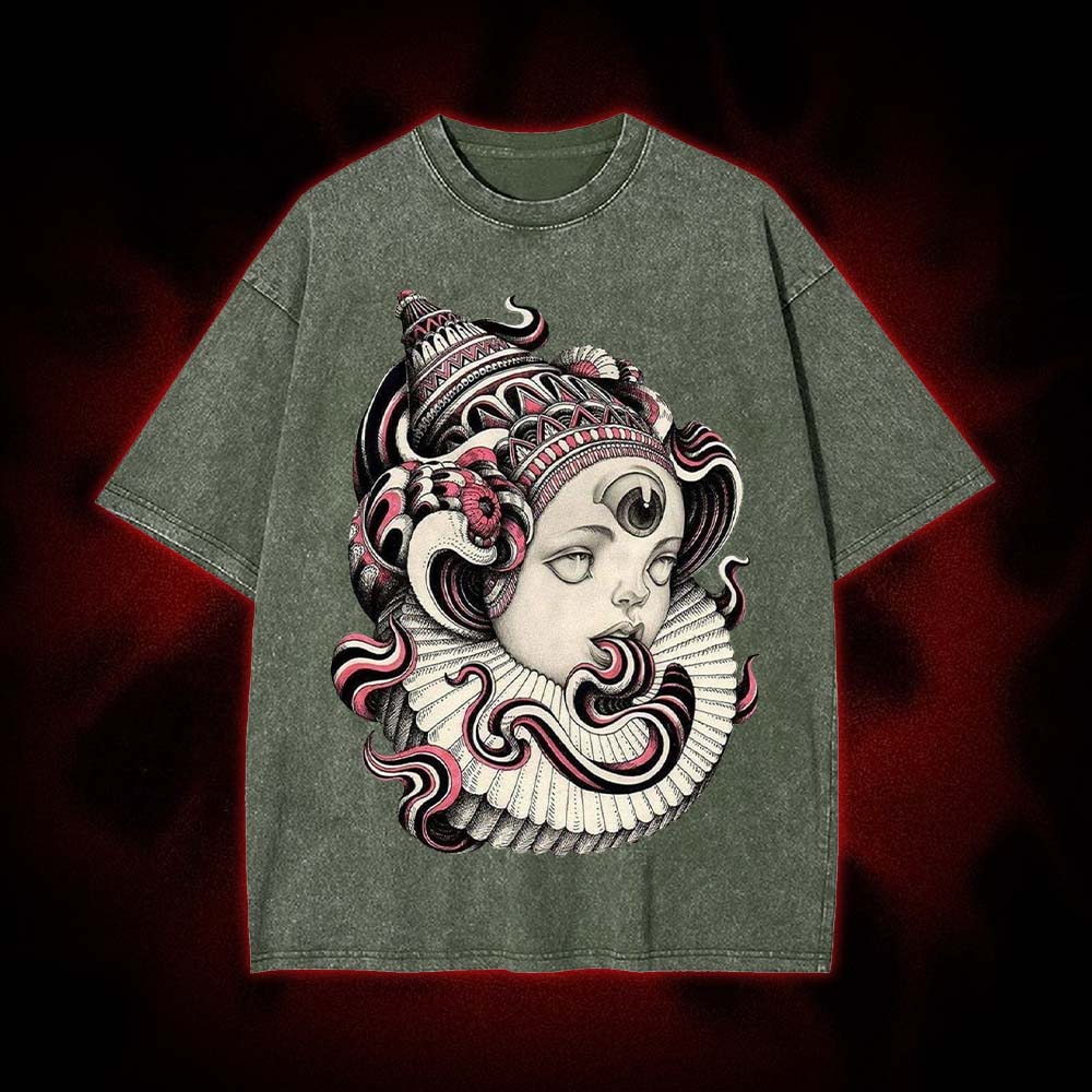 Third Eye Jester Washed Tshirt