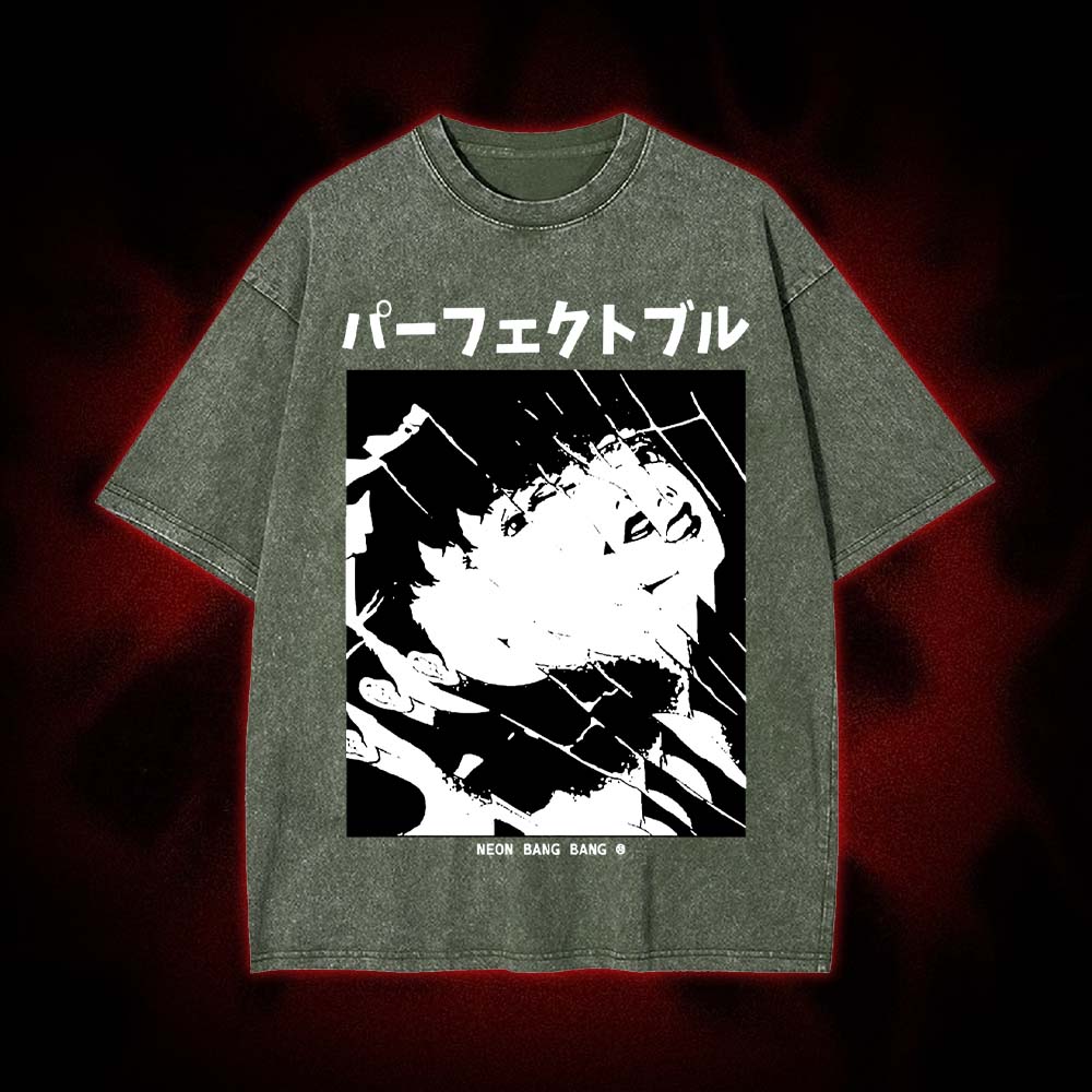 Fractured Reflections Washed Tee