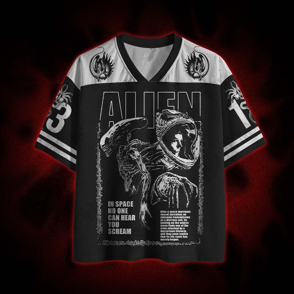 No One Can Hear You Scream Mesh Jersey