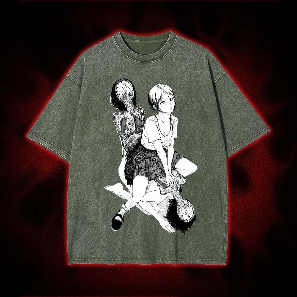 Flesh Blossom Washed Tshirt