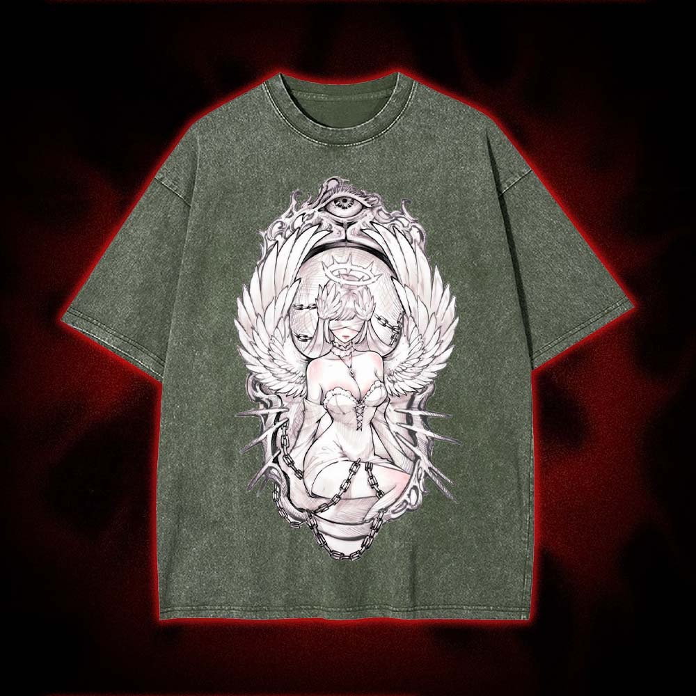 Fallen Seraph Washed Tshirt