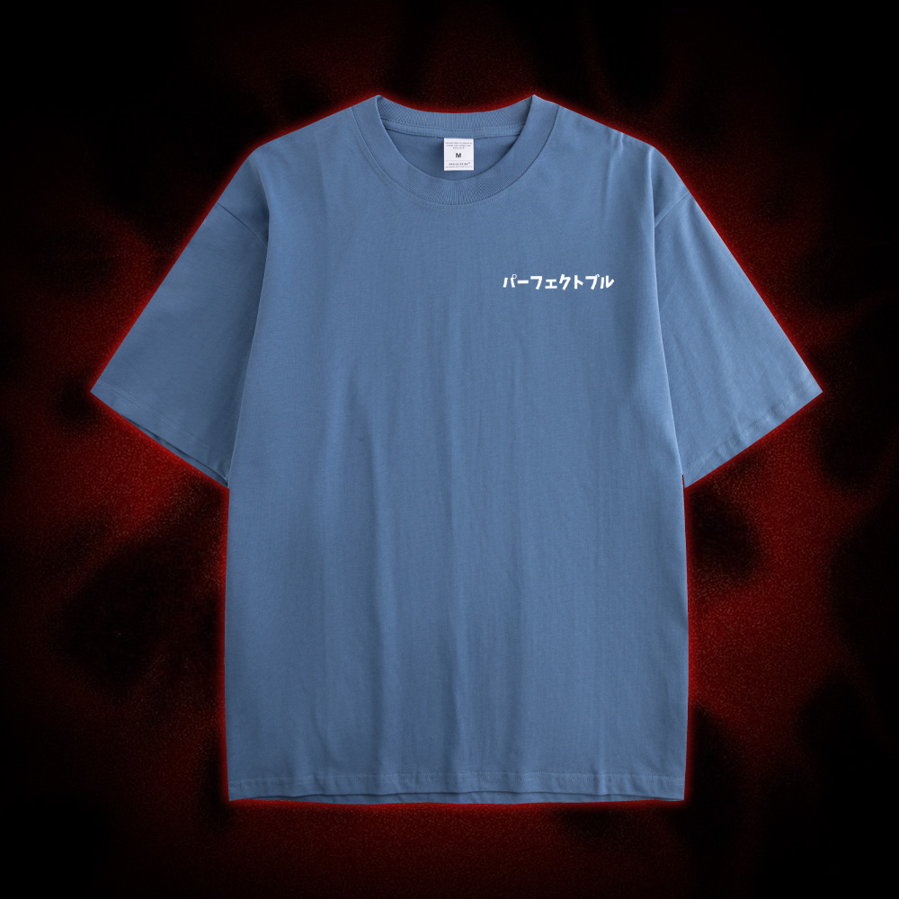 Fractured Reflections Double Sided Print Washed Tshirt