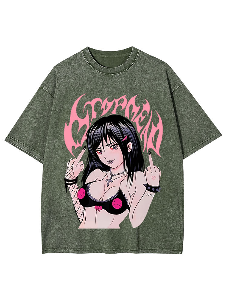 CyberDoll Rebellion Y2K Washed Tee