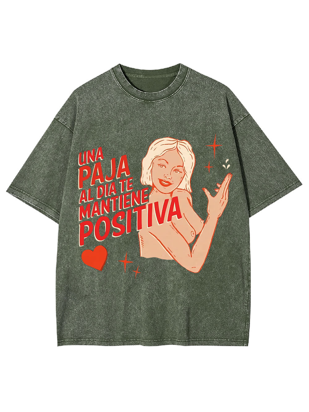 Daily Jerk, Daily Joy Y2K Washed Tee