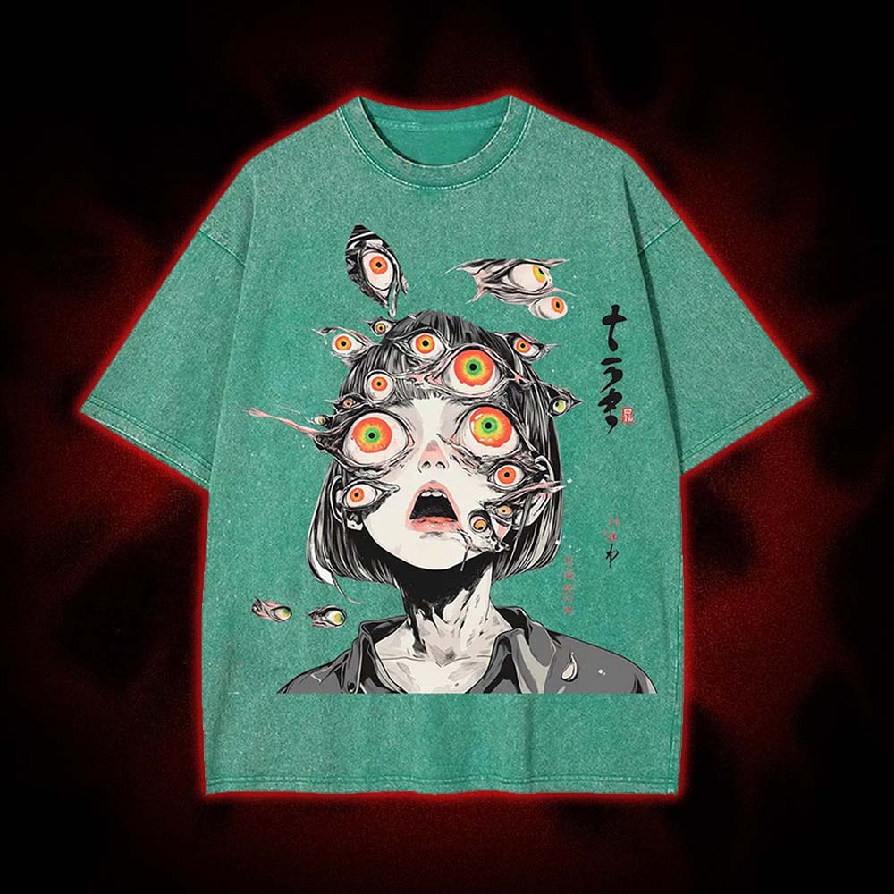 Multitude Of Gazes Washed Tshirt