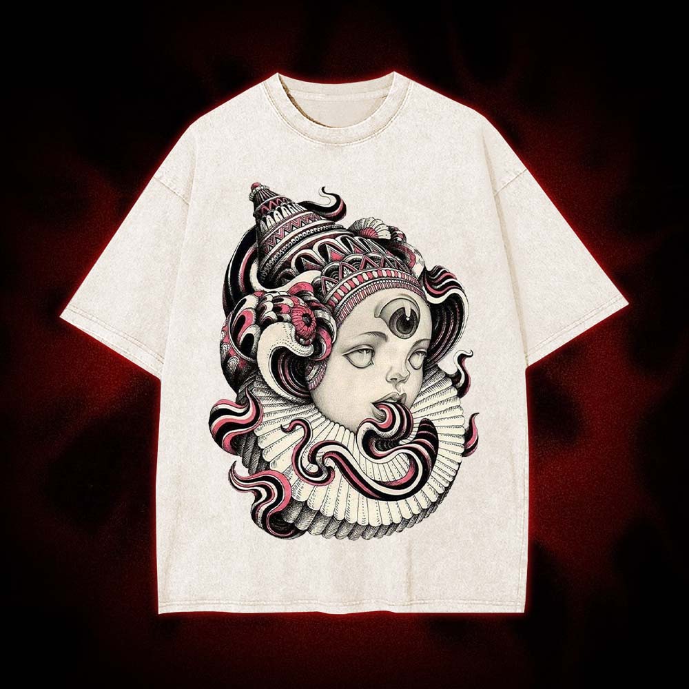 Third Eye Jester Washed Tshirt