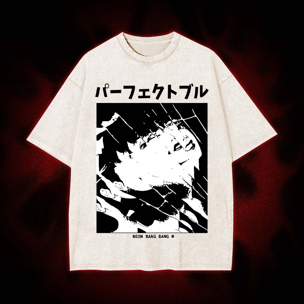 Fractured Reflections Washed Tee