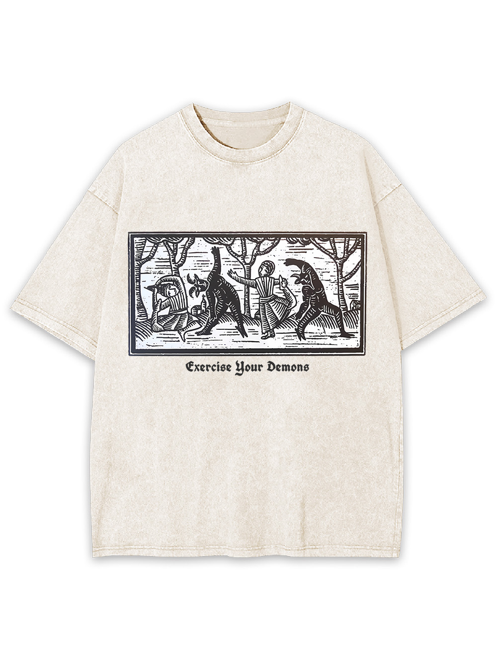 Exercise Your Demons Washed Tshirt