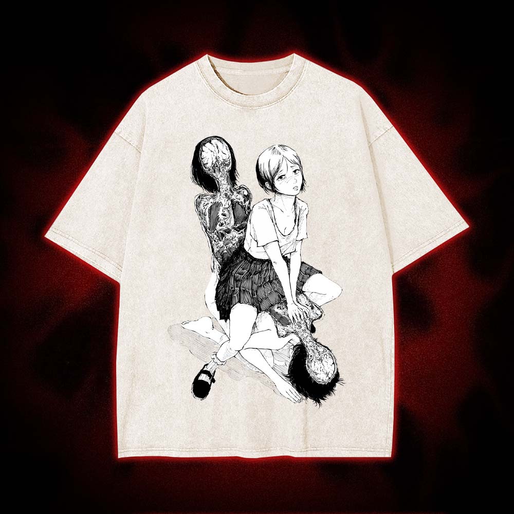 Flesh Blossom Washed Tshirt