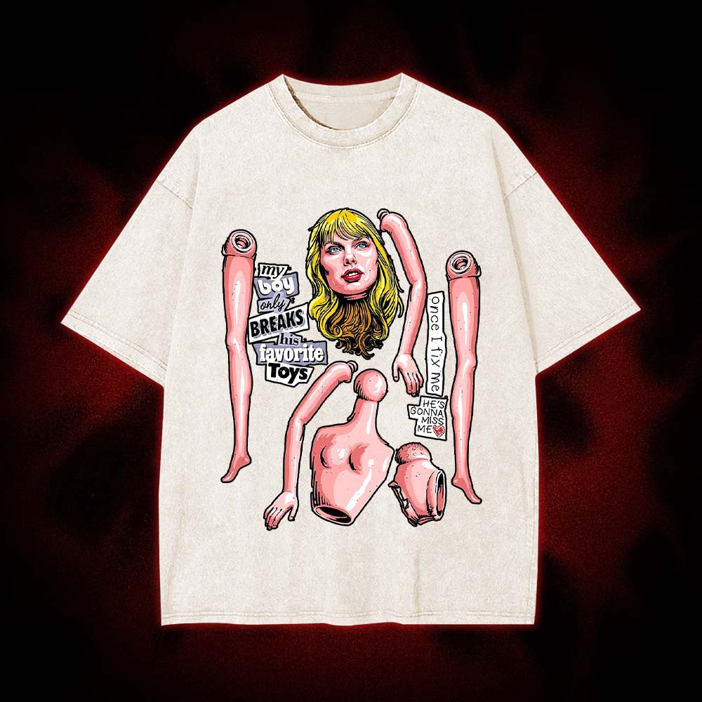 Favorite Toy Broken Washed Tshirt
