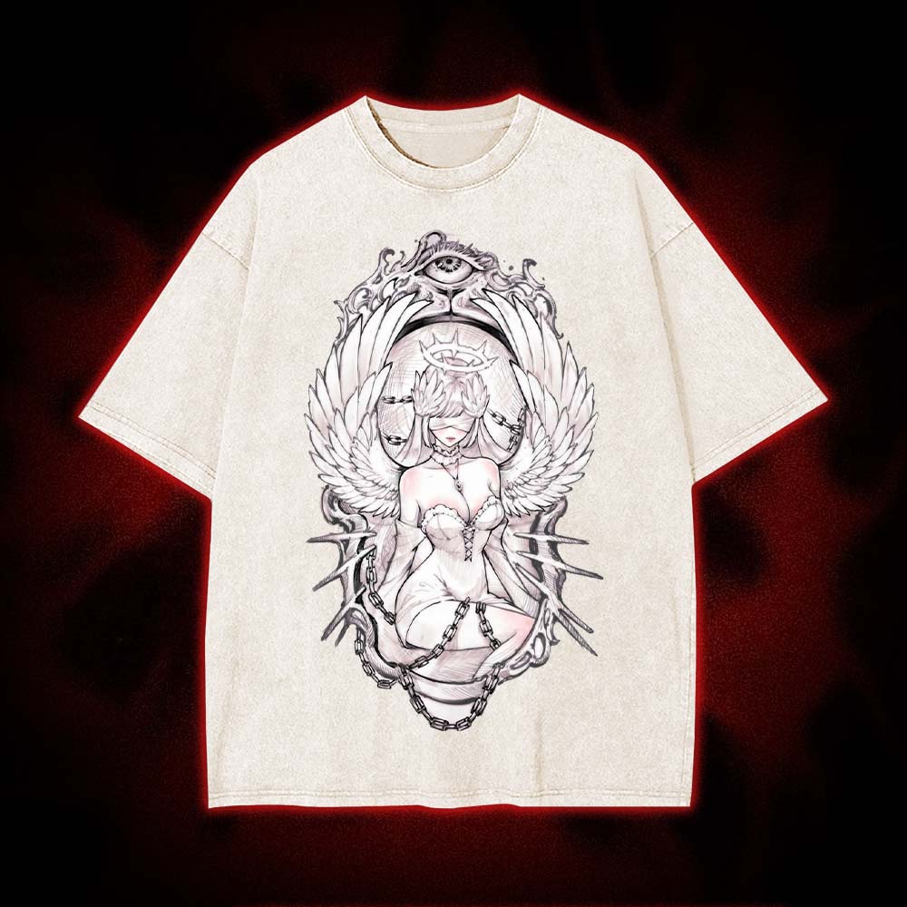 Fallen Seraph Washed Tshirt