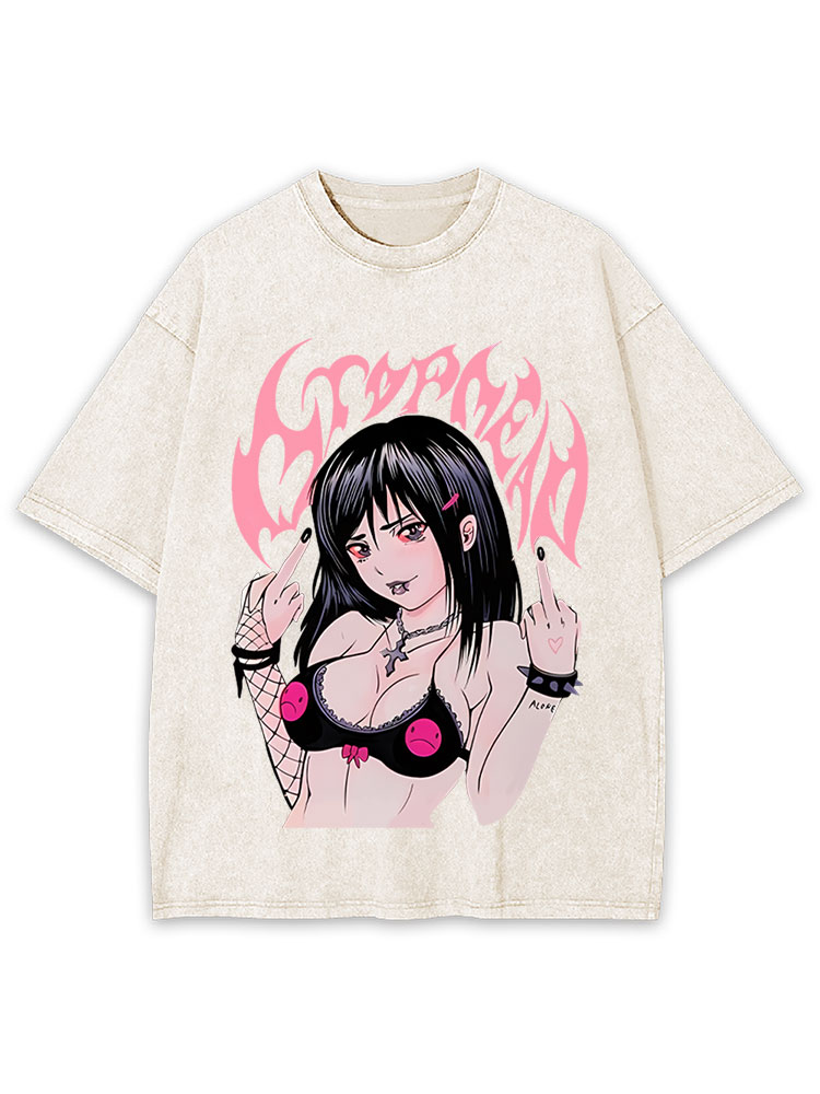 CyberDoll Rebellion Y2K Washed Tee