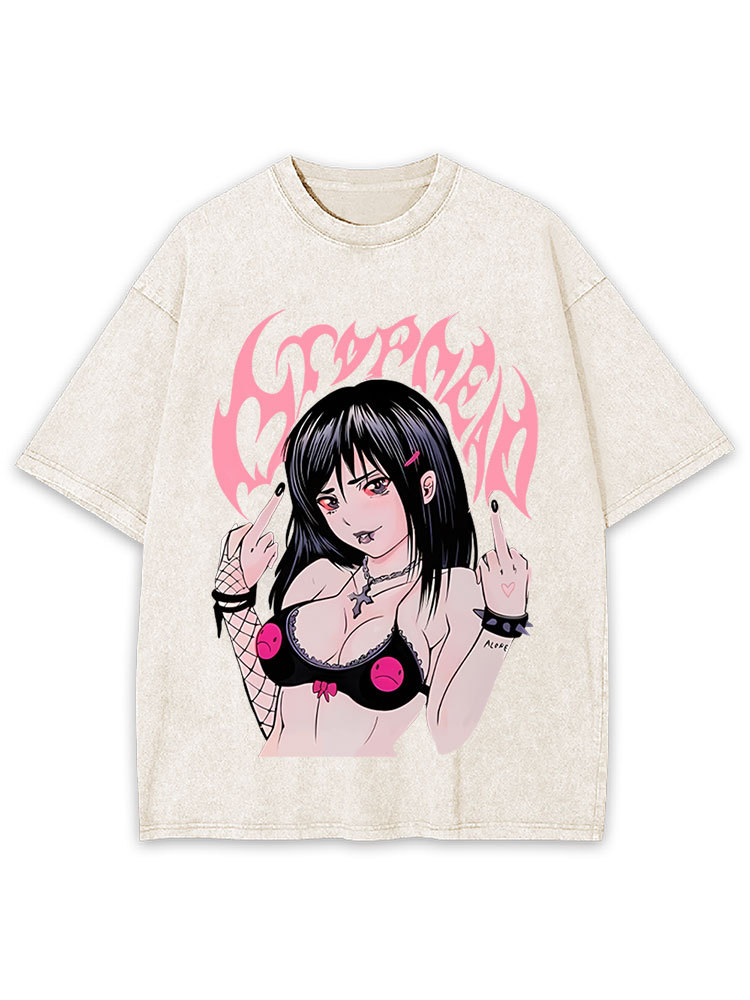 CyberDoll Rebellion Y2K Washed Tee