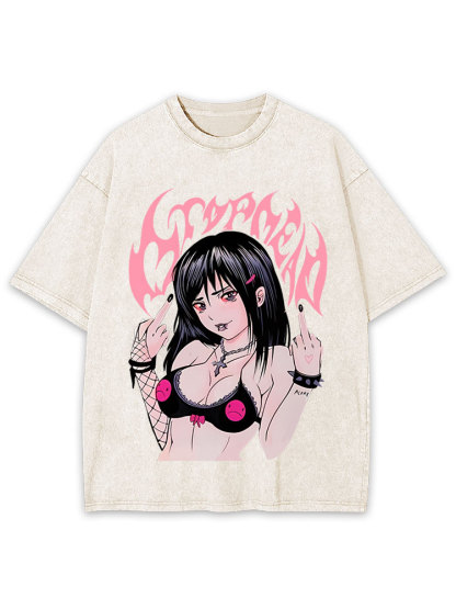 CyberDoll Rebellion Y2K Washed Tee