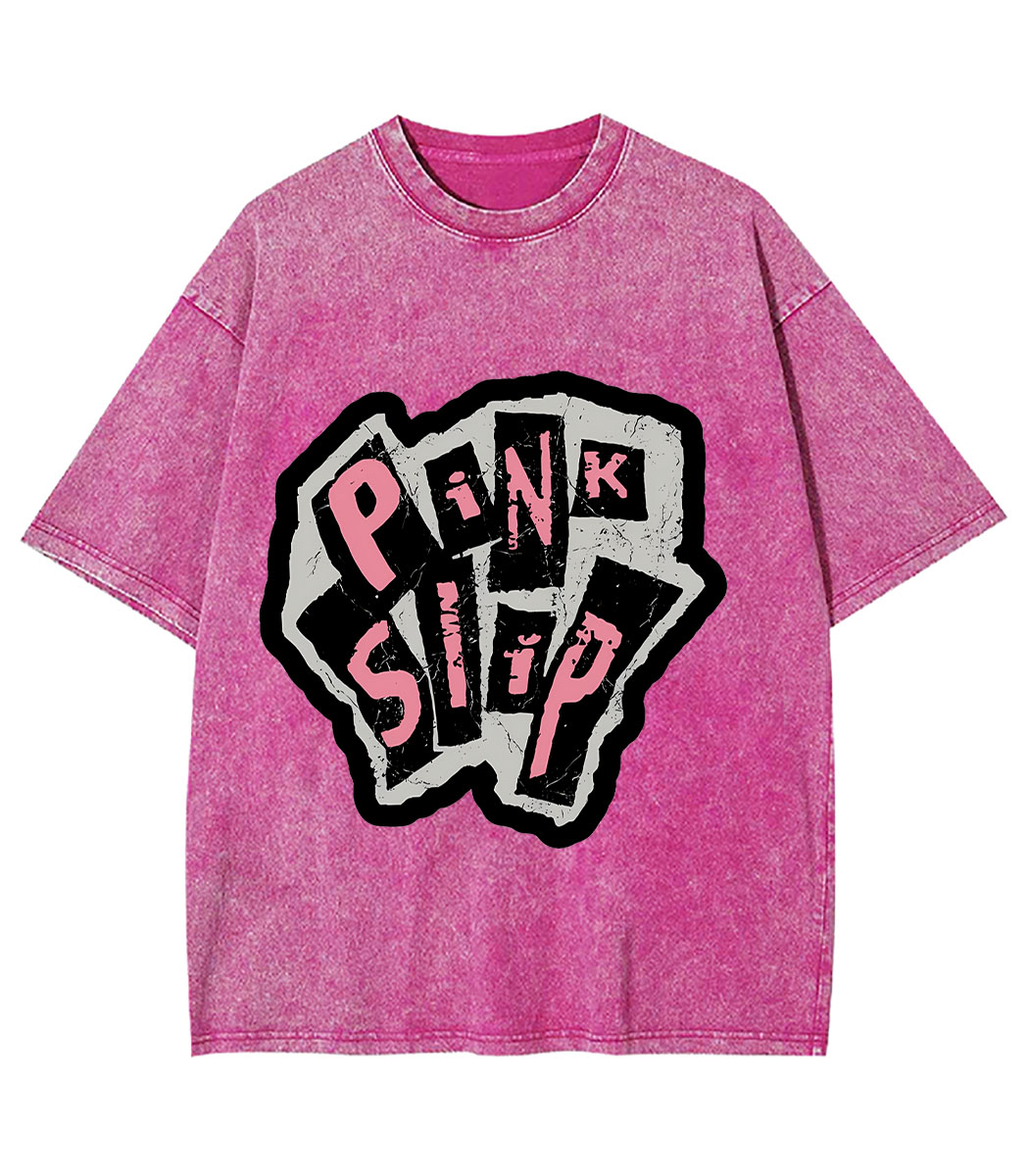 Pink Slip Y2K Washed Tee