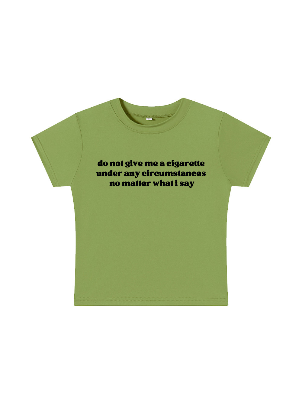  A Firm Refusal Y2K Baby Tee