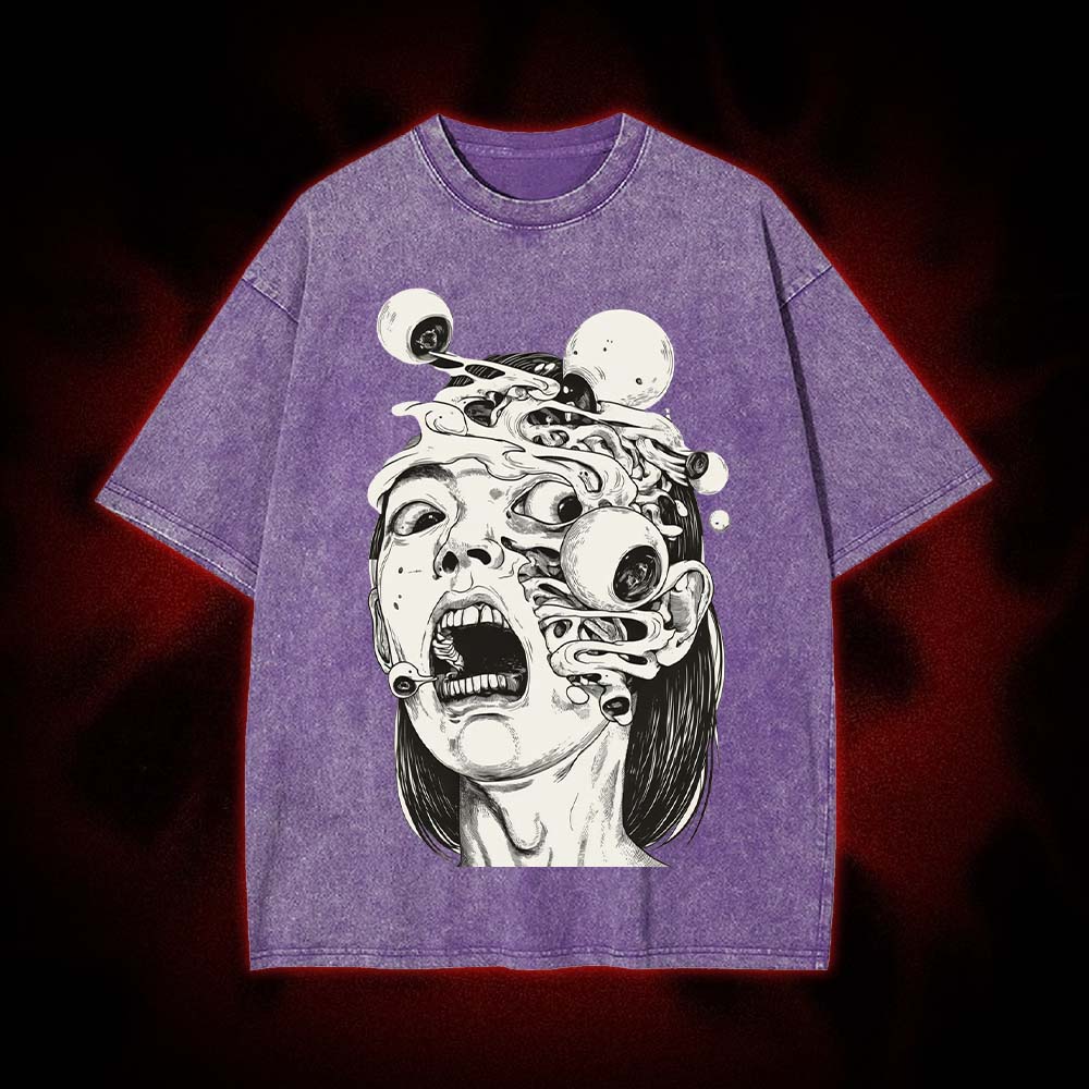 Melting Gaze Washed Tshirt