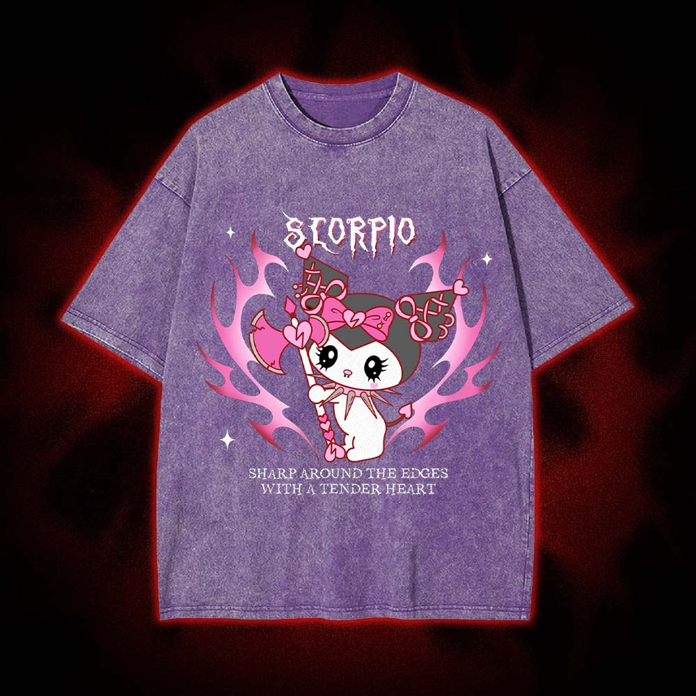 Sharp Edges, Soft Heart Washed Tshirt