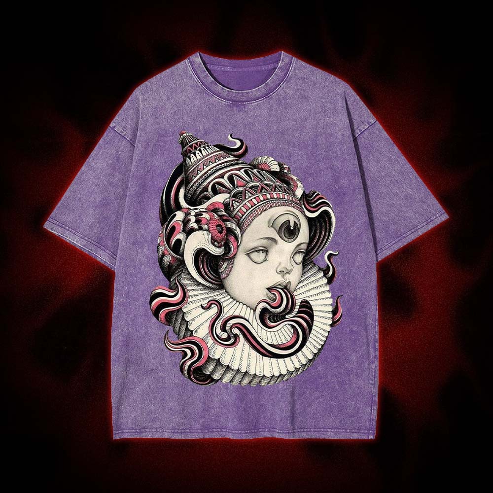 Third Eye Jester Washed Tshirt