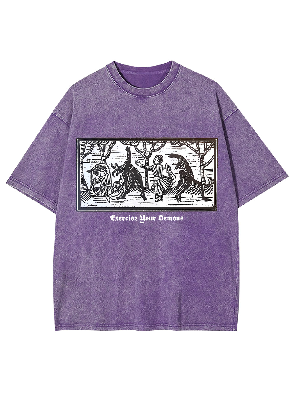 Exercise Your Demons Washed Tshirt