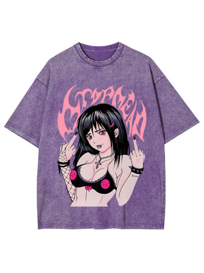 CyberDoll Rebellion Y2K Washed Tee