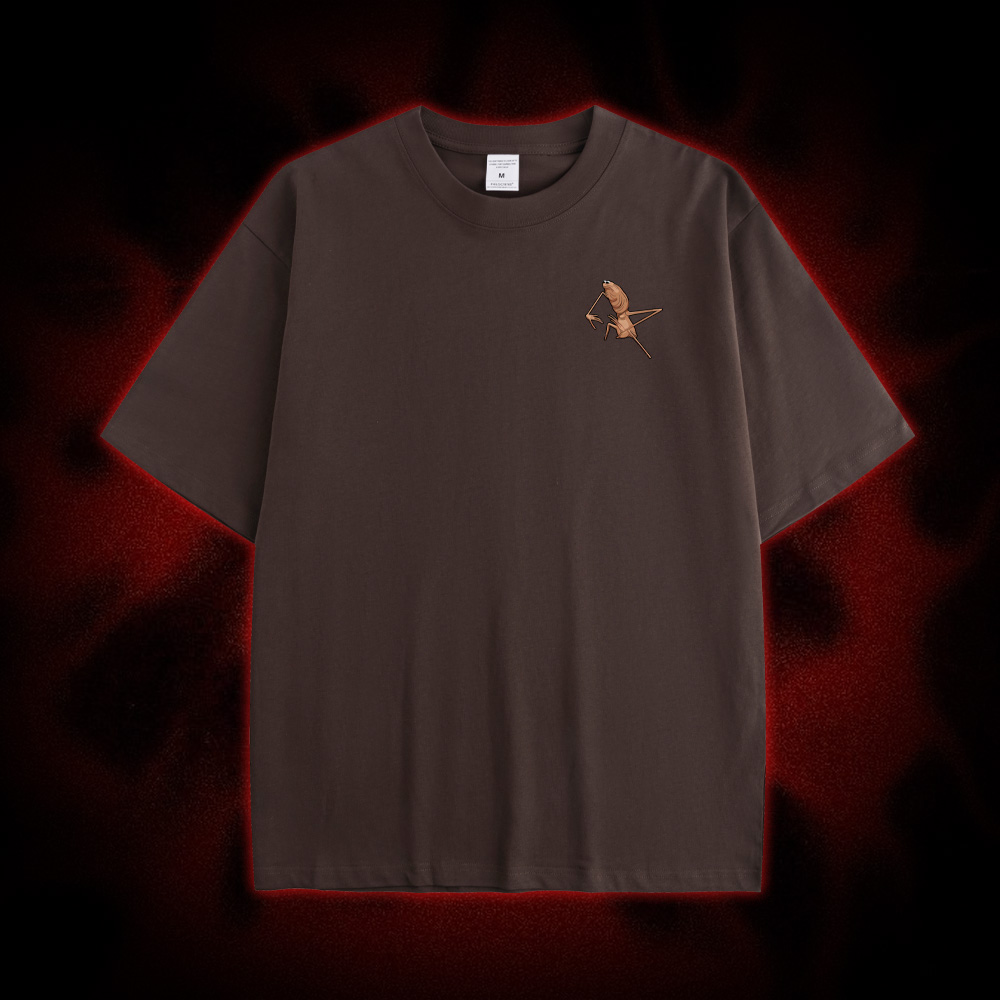 I Don't Like This Rock Double Sided Print Washed Tshirt