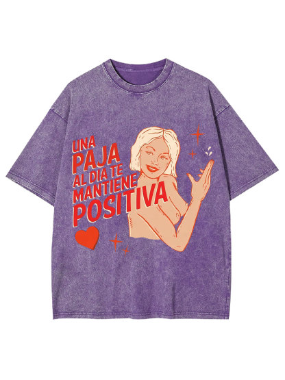 Daily Jerk, Daily Joy Y2K Washed Tee