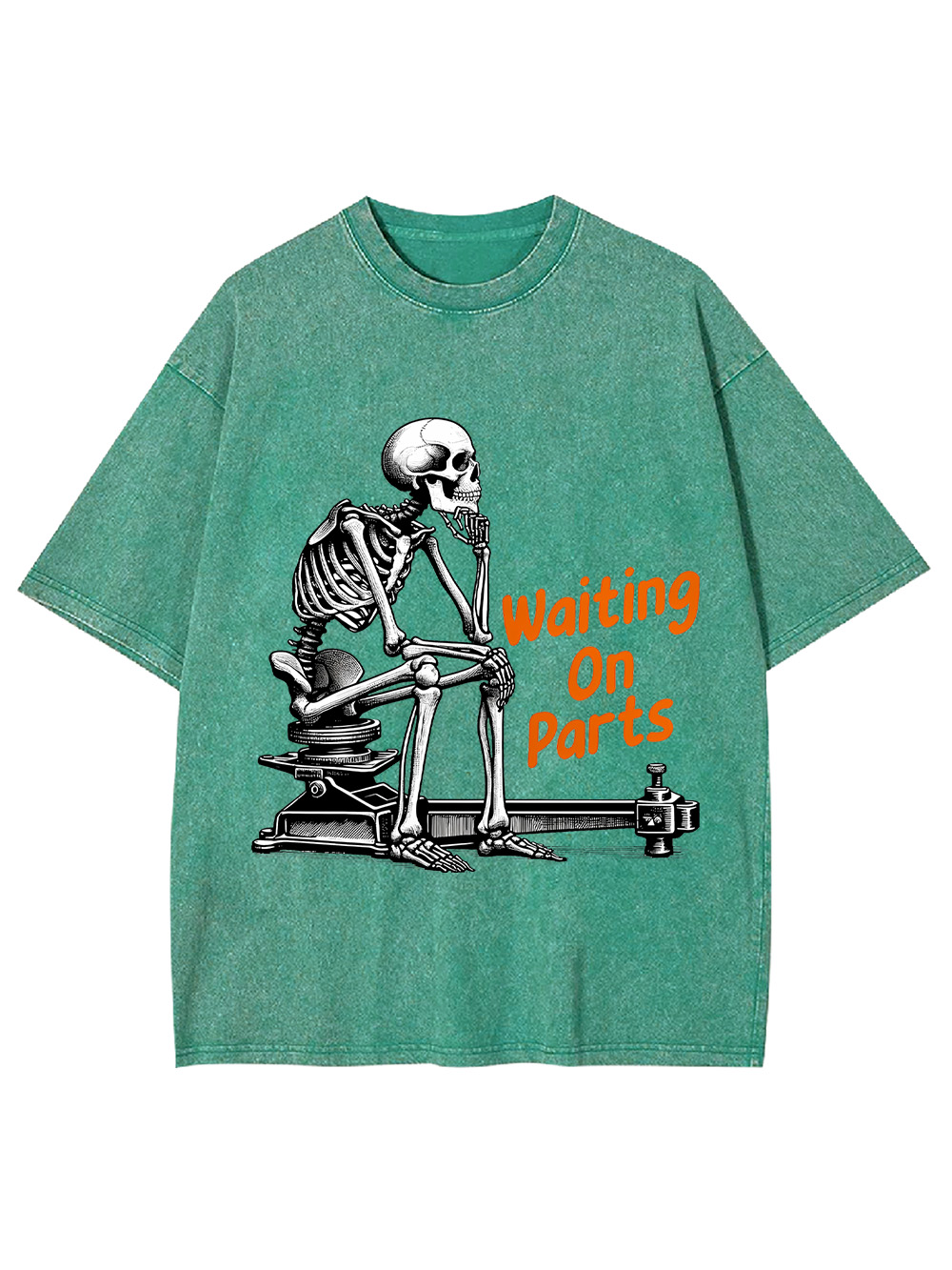 Waiting On Parts Washed Tshirt