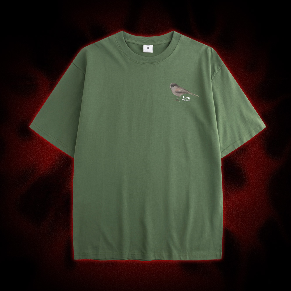 Stop Staring At My Tits Double Sided Print Washed Tshirt