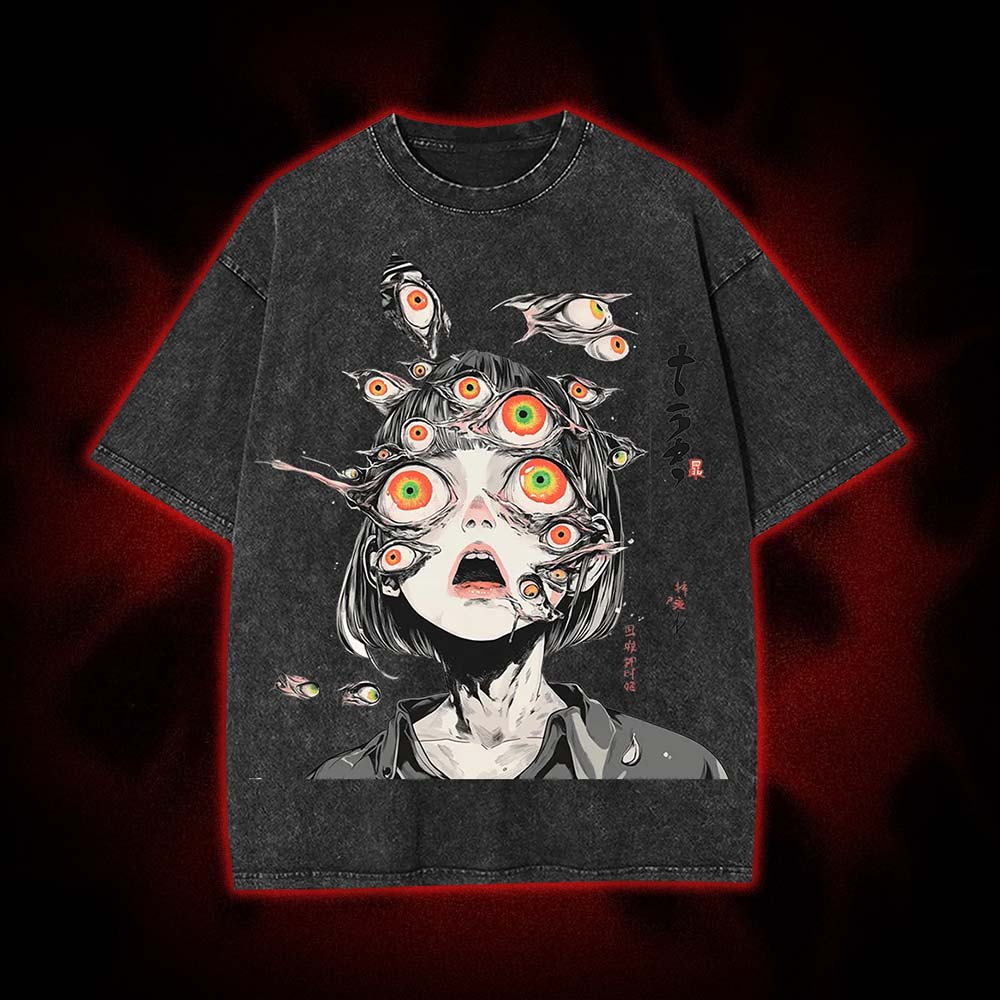 Multitude Of Gazes Washed Tshirt