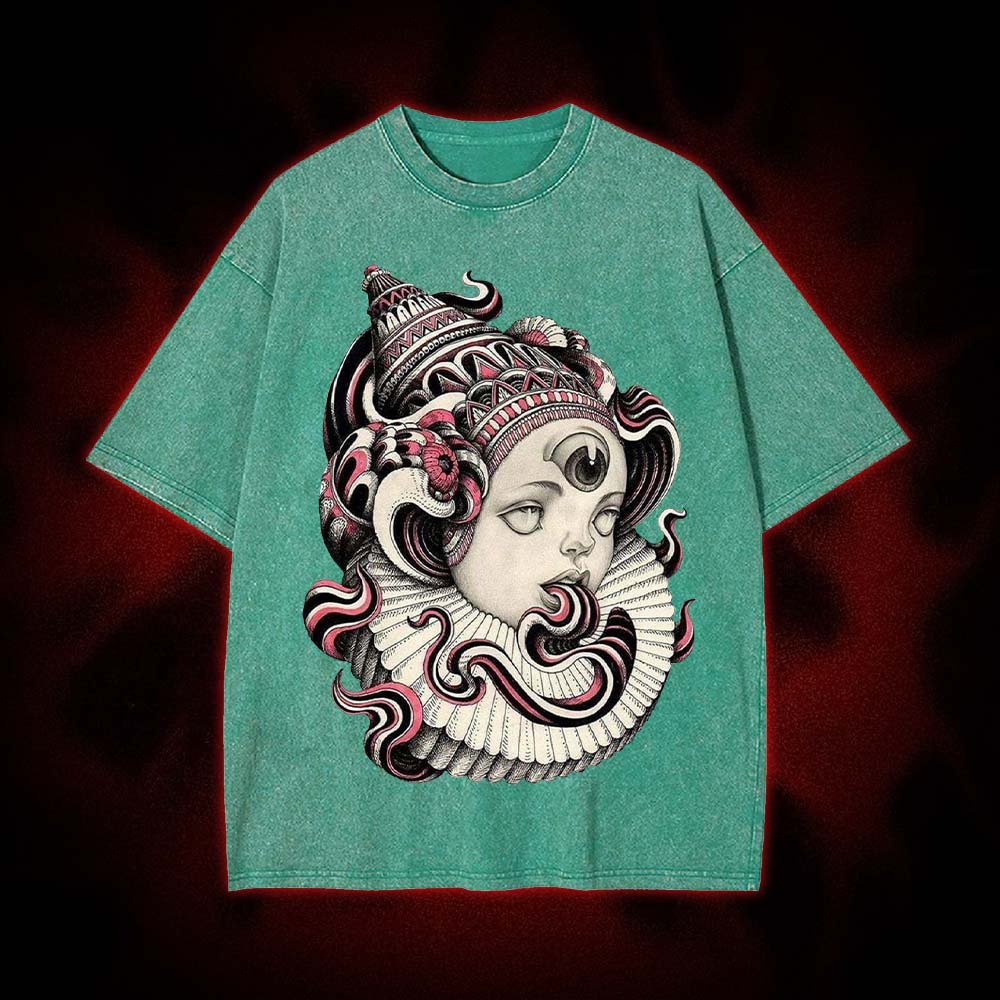 Third Eye Jester Washed Tshirt