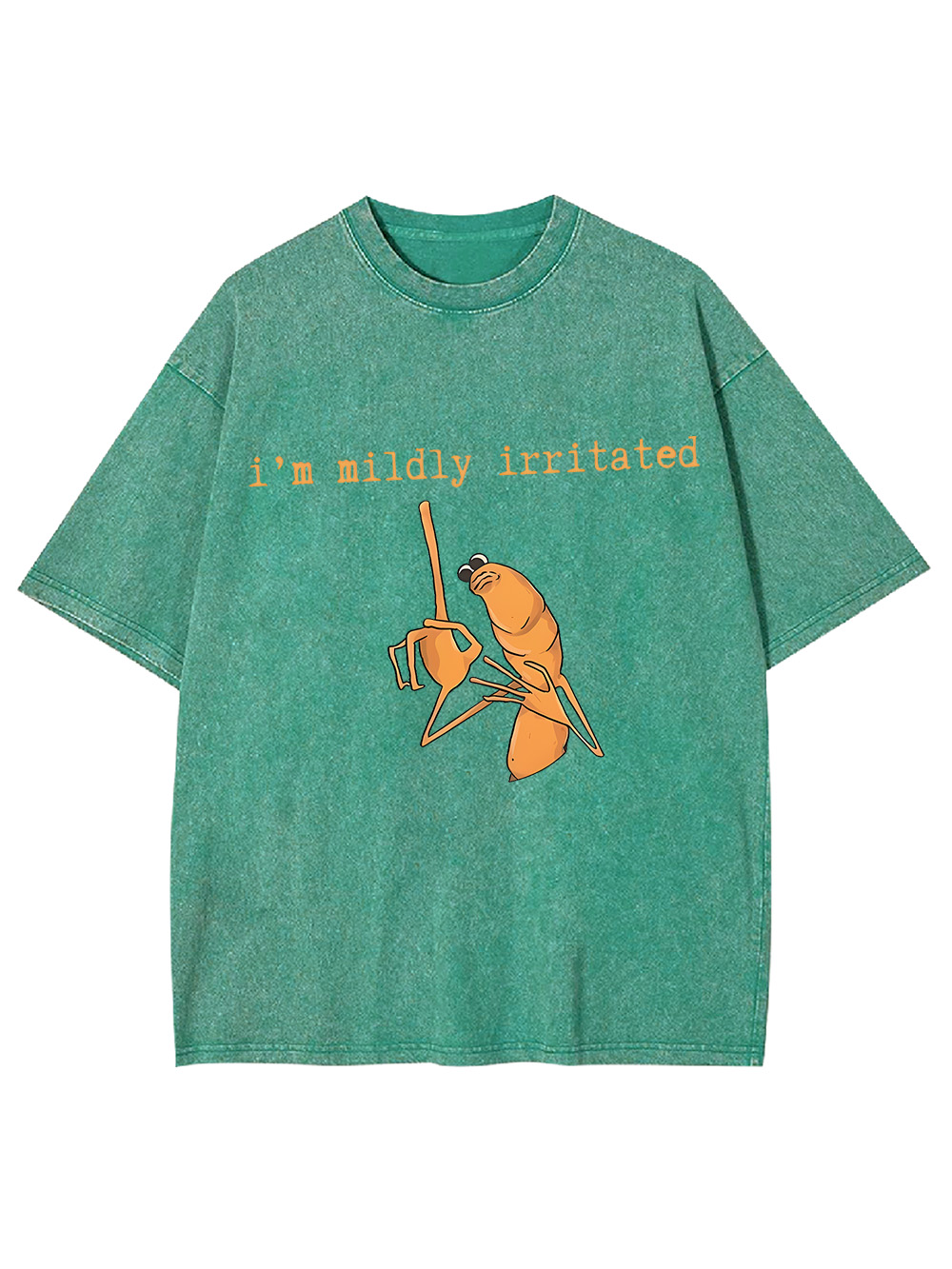 I'm Mildly Irritated Washed Tshirt